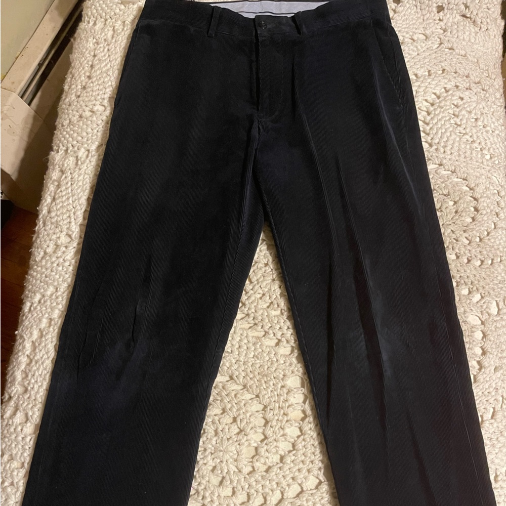 Men’s Blue Corduroy Polo Pants